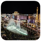 las vegas weather widget/clock-icoon