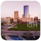 Lexington weather widget/clock icône