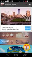 Lexington weather widget/clock capture d'écran 2