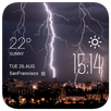 Lightning weather widget/clock APK
