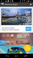 برنامه‌نما Miami weather widget/clock عکس از صفحه