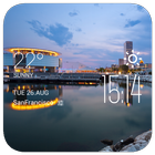 Milwaukee weather widget/clock ikona