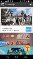 Morelia weather widget/clock captura de pantalla 2