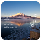 Mount Fuji1 weather widget ไอคอน