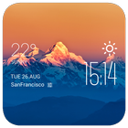 Everest1 weather widget/clock-icoon