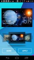 Neptune weather widget/clock capture d'écran 1