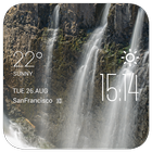 paterson weather widget/clock أيقونة