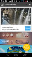 2 Schermata paterson weather widget/clock