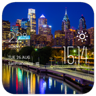 philadelphia2 weather widget ไอคอน