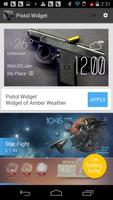 pistol weather widget/clock скриншот 2