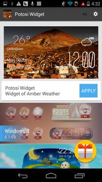 Potosi weather widget screenshot 2