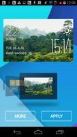 rainforest1 weather widget imagem de tela 1