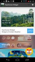 rainforest1 weather widget تصوير الشاشة 2