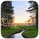 River weather widget/clock APK