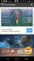 rowing weather widget/clock скриншот 2