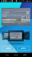 sailboat1 weather widget/clock تصوير الشاشة 1