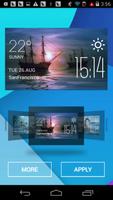 sailboat weather widget/clock capture d'écran 1