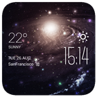 Solar System2 weather widget ícone