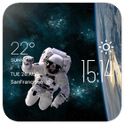 space station1 weather widget icono
