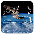 space station2 weather widget icon