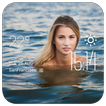 swimming weather widget/clock