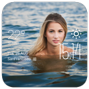 swimming weather widget/clock APK