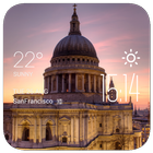 st  paul weather widget/clock アイコン