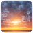 Sunset Cloudsweather widget APK