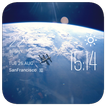 Earth weather widget/clock