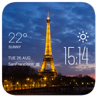 Paris Weather Widget icono