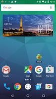 Paris Weather Widget Plakat