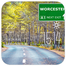 Worcester weather widget/clock APK