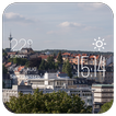 Wuppertal weather widget/clock