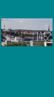 Wuppertal weather widget/clock poster