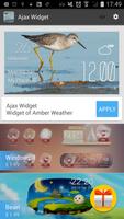 Ajax weather widget/clock capture d'écran 2