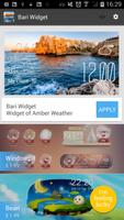 Bari weather widget/clock تصوير الشاشة 2