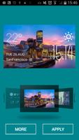 Bilbao weather widget/clock screenshot 1