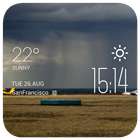 Bloemfontein weather widget أيقونة