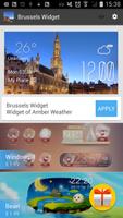 Brussels weather widget/clock screenshot 2