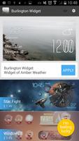 برنامه‌نما Burlington weather widget عکس از صفحه