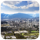 Burnaby weather widget/clock icon