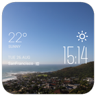 آیکون‌ Cape Town weather widget/clock