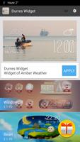 Durres weather widget/clock capture d'écran 2