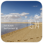 Faiyum weather widget/clock ไอคอน