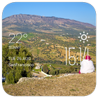 ikon Fez weather widget/clock