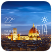 Florence weather widget/clock