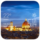 Florence weather widget/clock icon