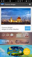 Florence weather widget/clock screenshot 2