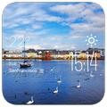 Galway weather widget/clock