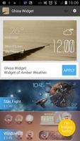 Ghisa weather widget/clock capture d'écran 2